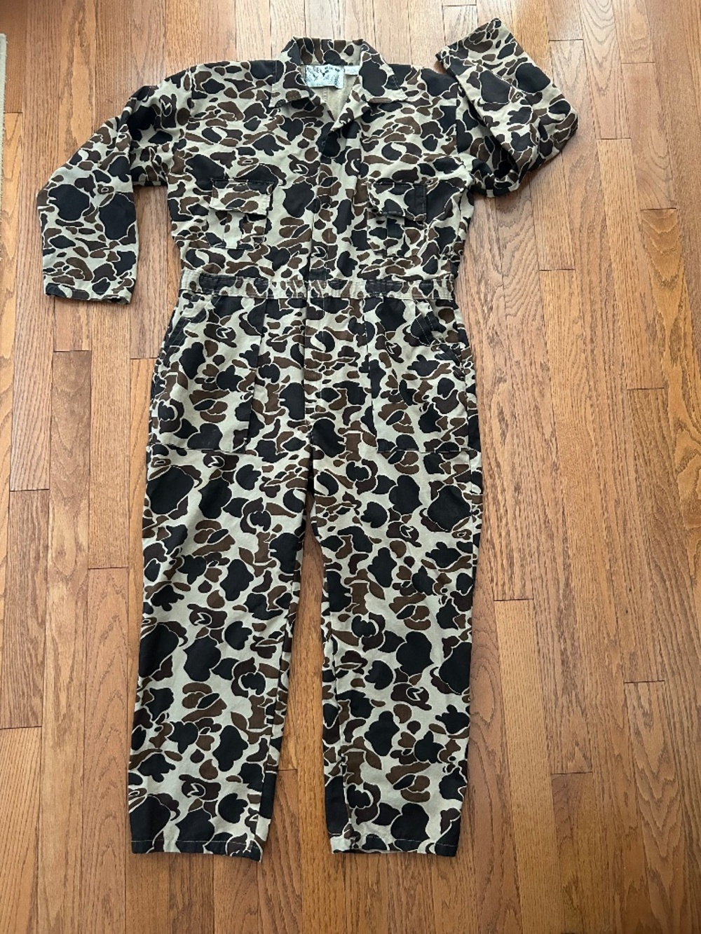 Camouflage Coveralls Men's XL